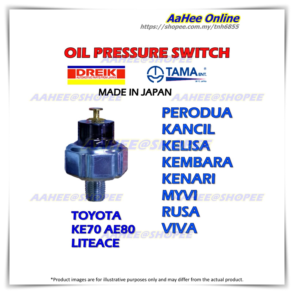 Oil Pressure Switch Perodua Kancil Kenari Kelisa Myvi Viva Rusa Kembara