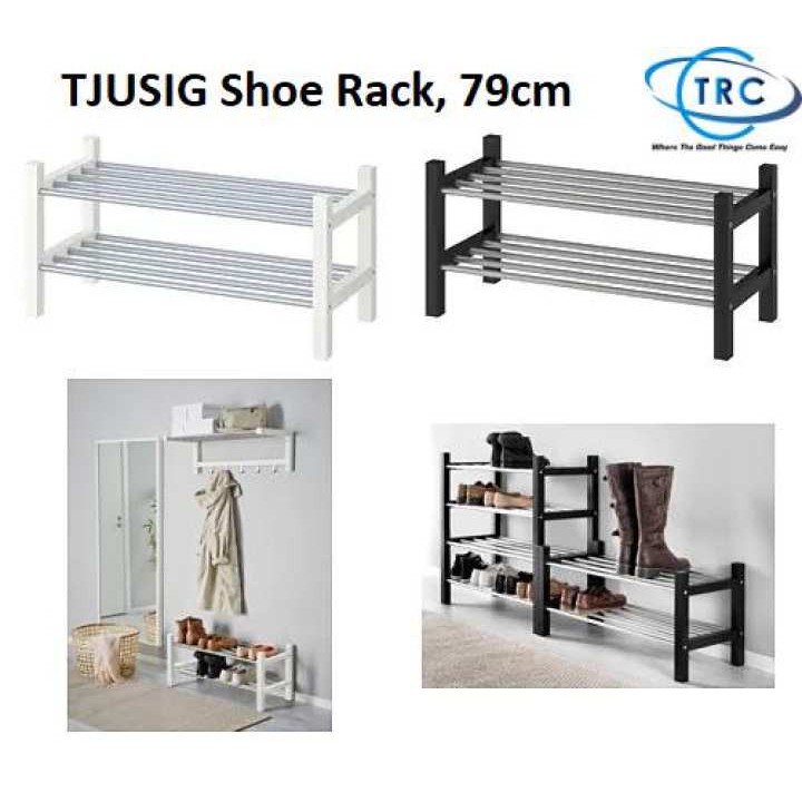 Ready Stock Ikea Tjusig Shoe Rack 79cm Shopee Malaysia