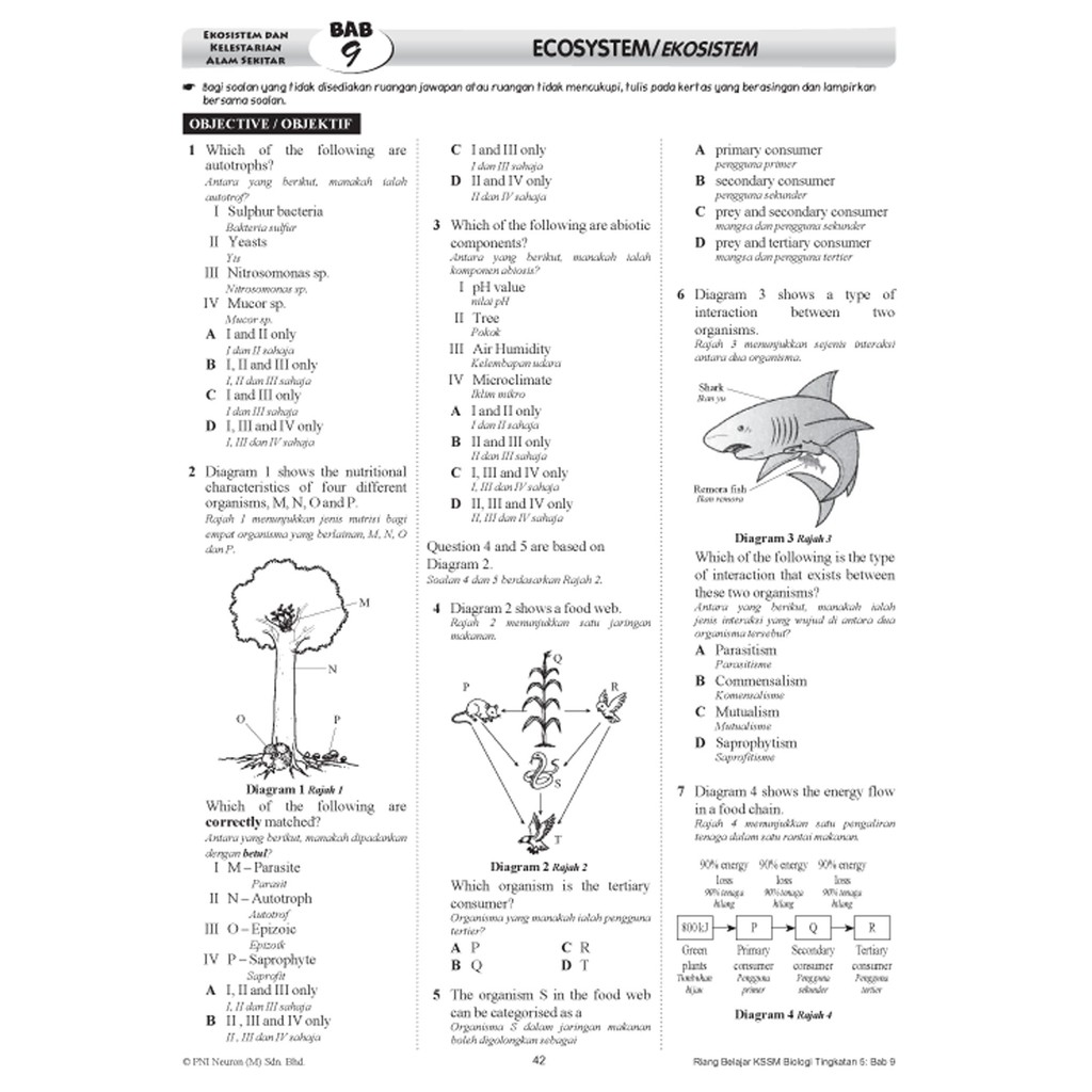 Riang Belajar Kssm Biologi Tingkatan 5 Shopee Malaysia