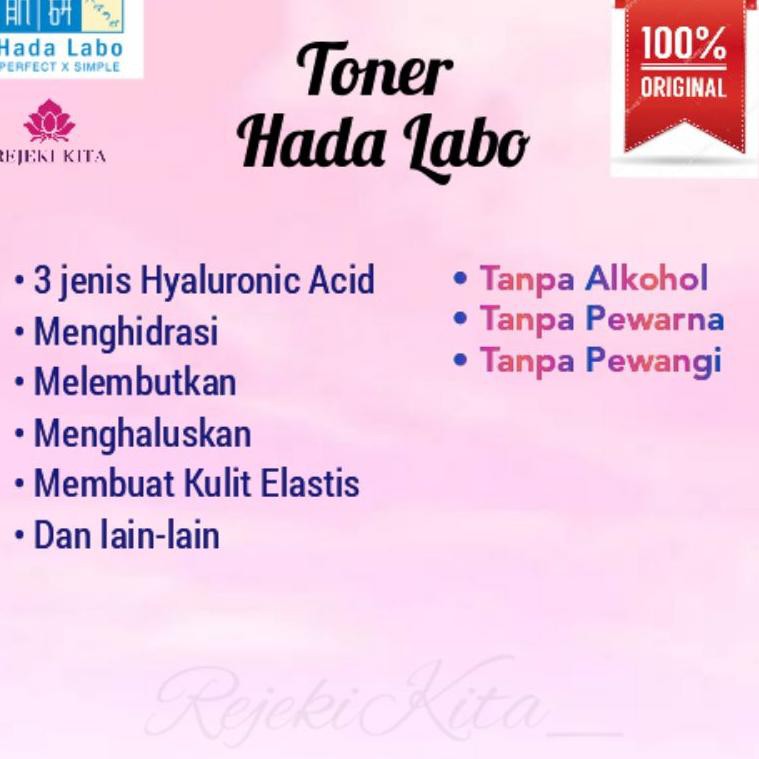 7 7 Hada Labo Gokujyun Toner Moisturizing Lotion Light Lotion 100ml Original Green Strip O Shopee Malaysia