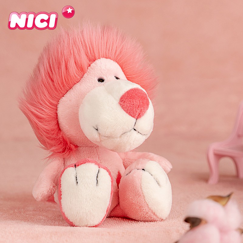 pink lion stuffed animal