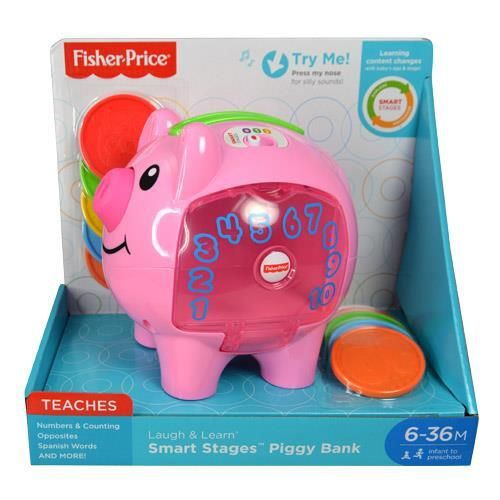 fisher price laugh and learn smart stages piggy bank