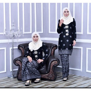  RESTOK SZ 36 48 Sedondon Mak Anak Baju Raya Kurung Corak 