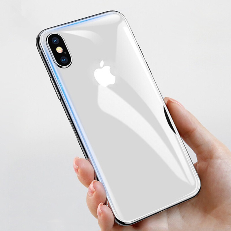 Transparent Back Screen Protector For Iphone Xs Max Xsmax Xr Tempered Glass Film Shopee Malaysia