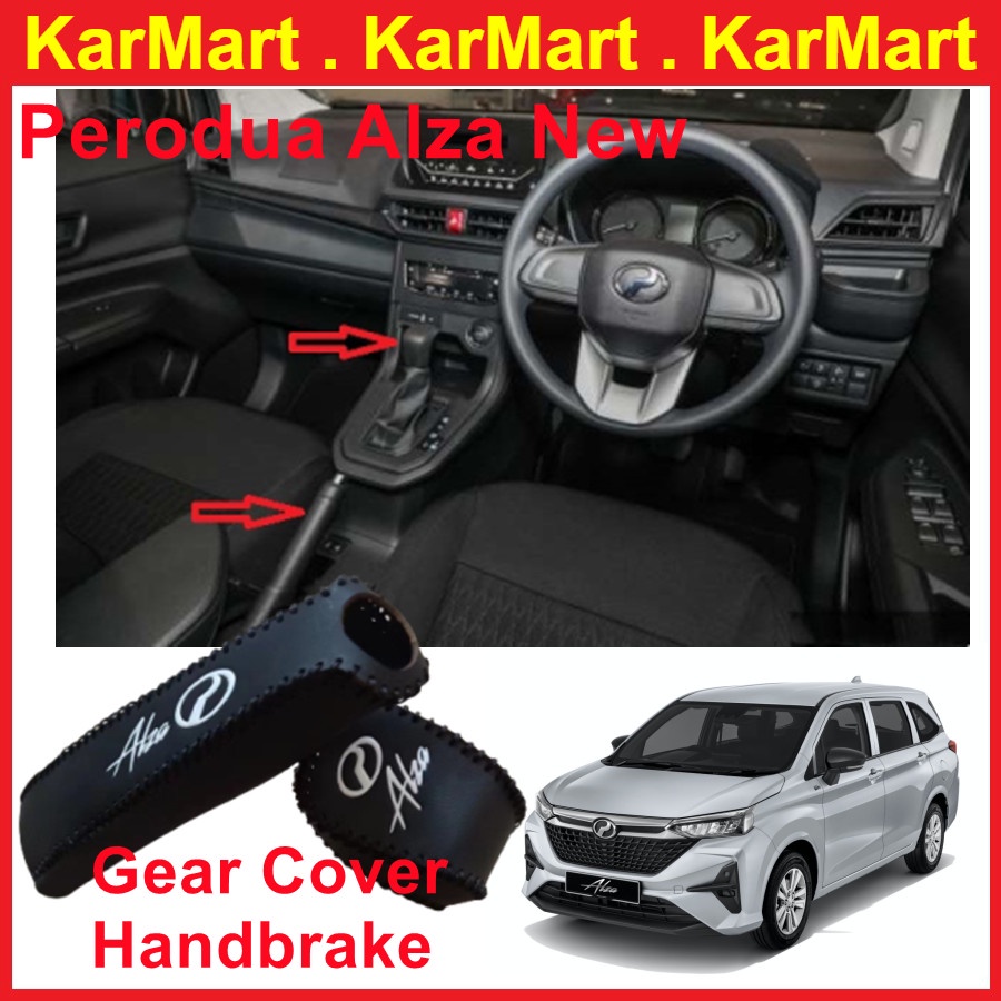 Perodua New Alza 2022 Alza 1.5L X Baru Gear Knob Cover Handbrake Cover