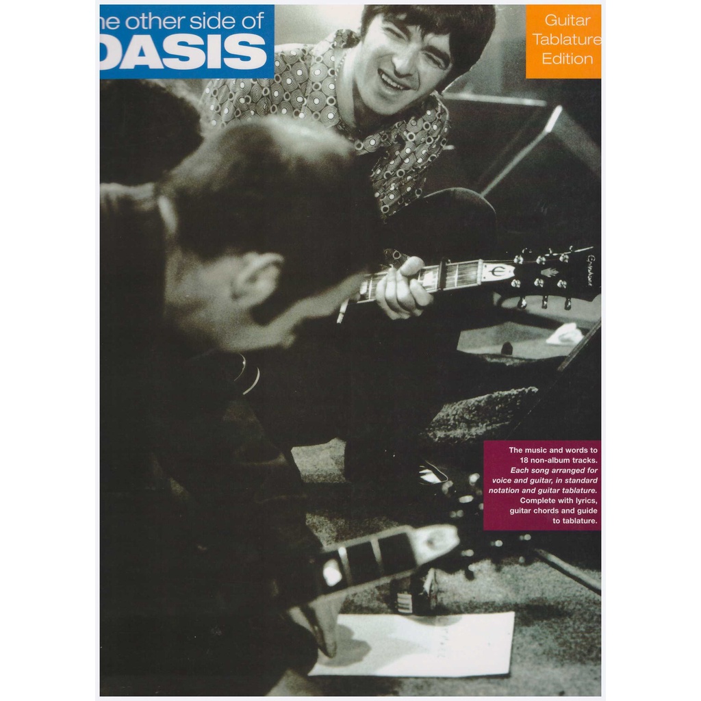 The Other Side of Oasis - Guitar Tablature Edition / Pop Song Book / Vocal Book / Voice Book / Guitar Book