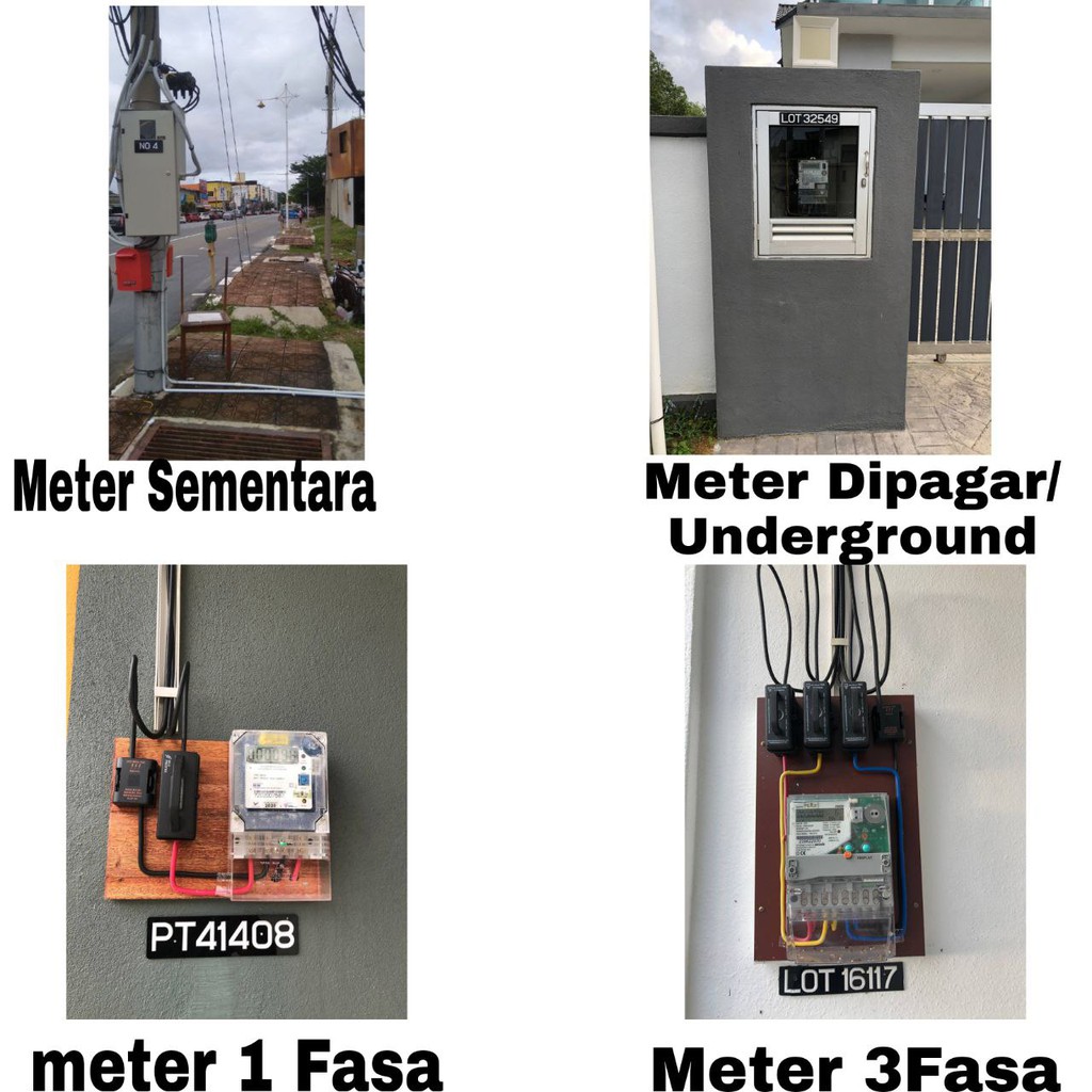 Meter Electric Tnb For Existing Premise Only Permohonan Meter Tnb Tnb Meter Single Phase 3phase Shopee Malaysia