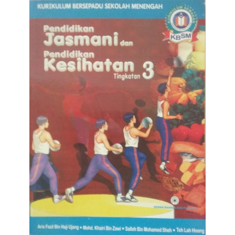 Buku Teks Pendidikan Jasmani Dan Pendidikan Kesihatan Tingkatan 3 New Ready Stock Shopee Malaysia