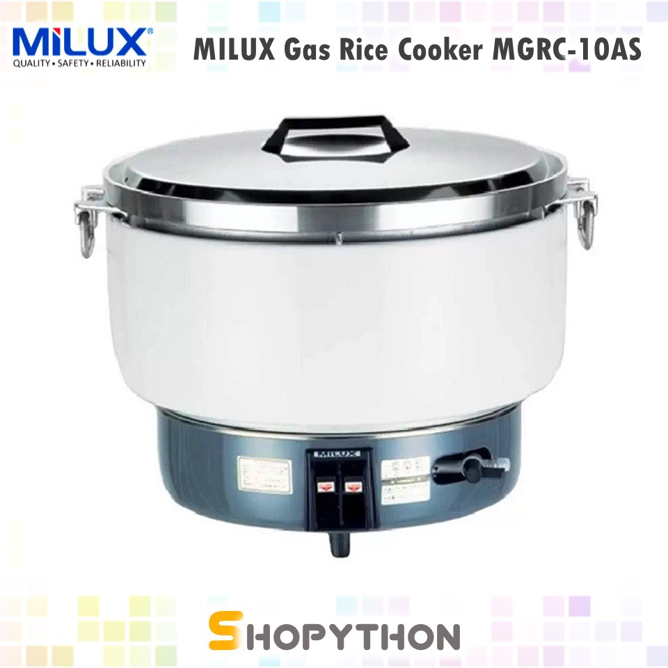 MILUX Gas Rice Cooker MGRC-10AS (10L) Commercial Periuk ...