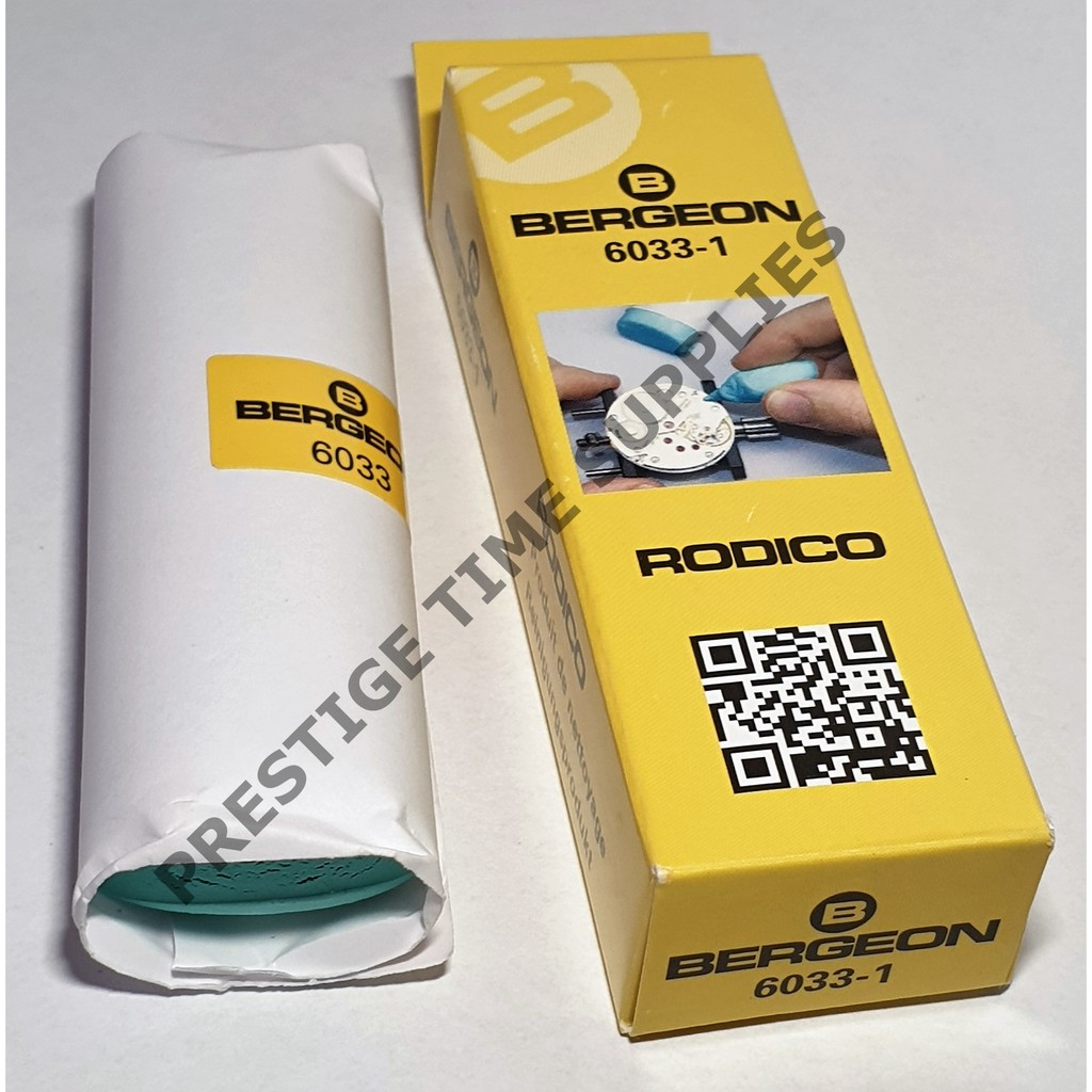 Gomme de nettoyage BERGEON RODICO 6033 - Nettoyer mouvement montres - Pâte de nettoyage