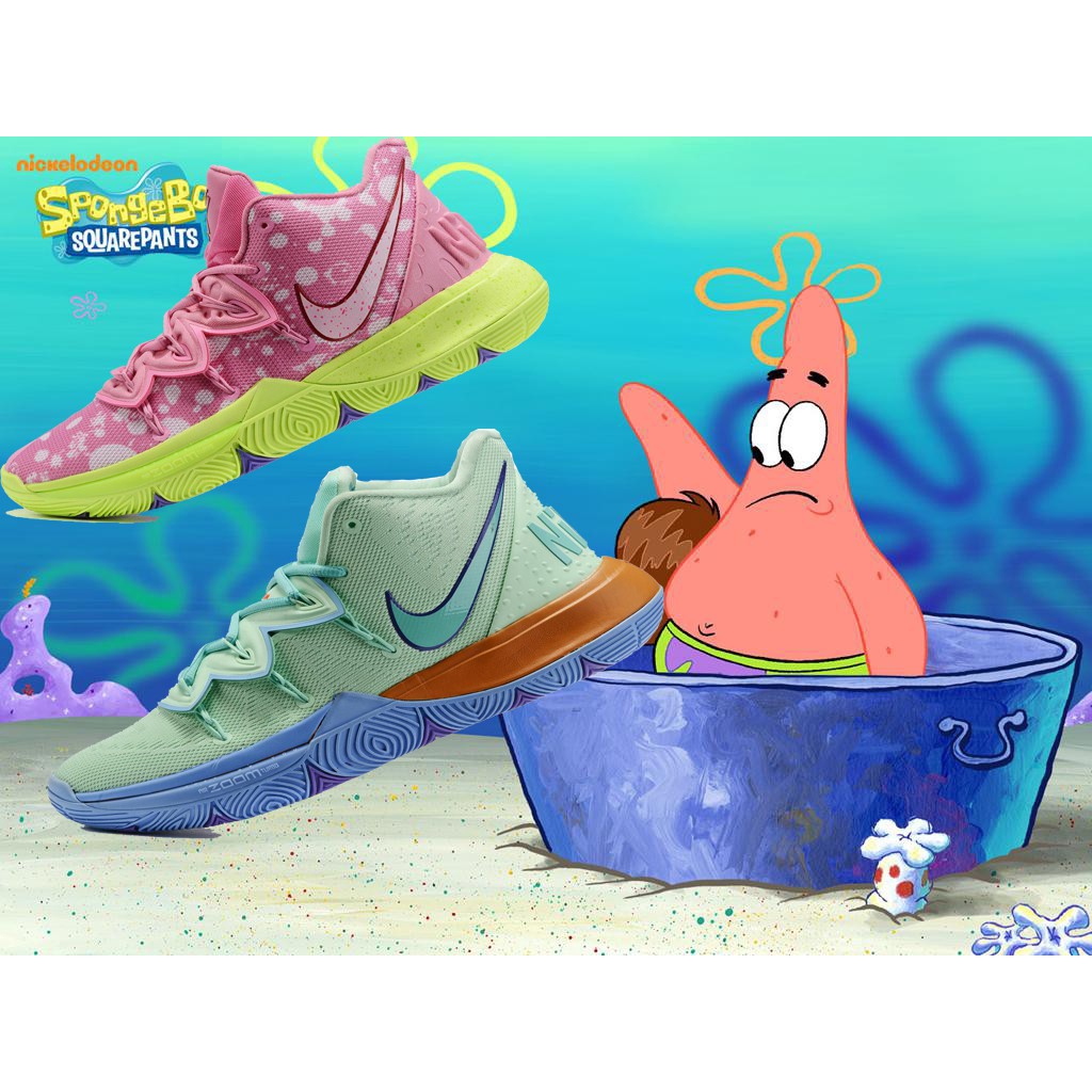 spongebob patrick kyrie shoes