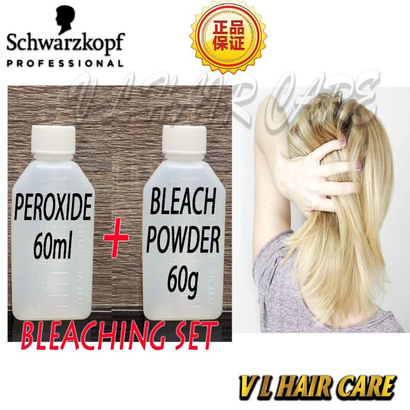 Schwarzkopf Igora Royal Developer (60ml) + Schwarzkopf Bleaching Powder