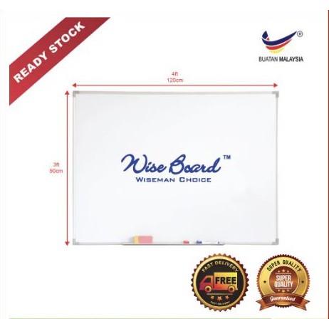 Whiteboard Magnetic All Size 3'x4', 4'x4', 4'x5',4'x6',4'x8' Ready ...