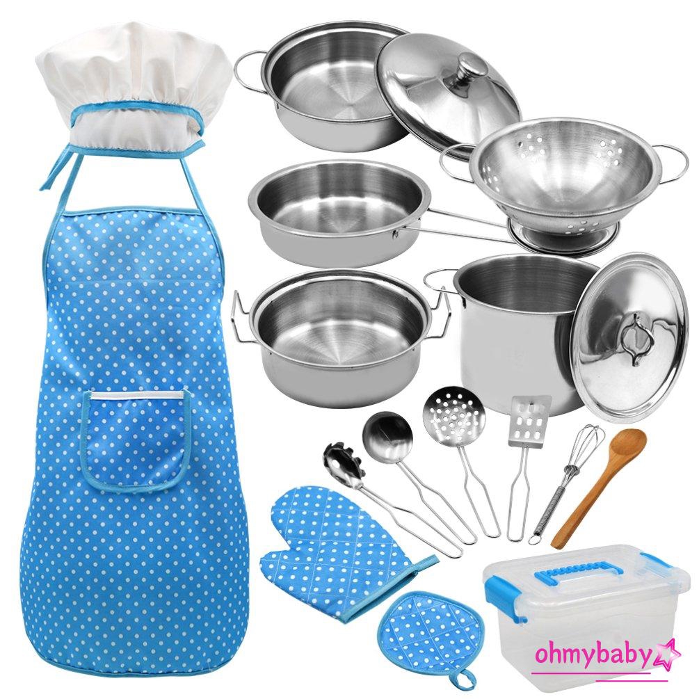 childrens kitchen utensils set