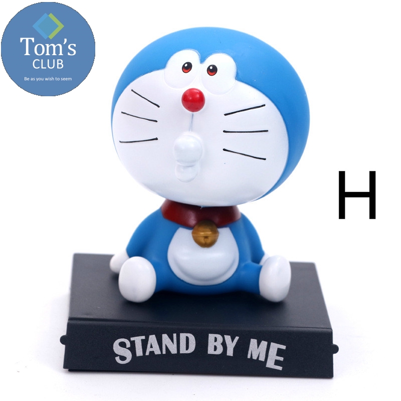11cm Shaking Head Doraemon Pvc Toy Model Anime Dolls Action Figures Gifts Car Decoration Shopee Malaysia - club oyi roblox