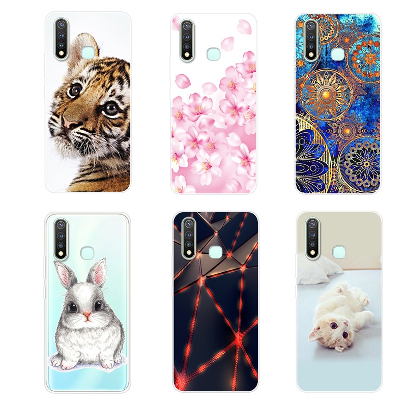 Vivo Y19 Casing Printed Phone Case Cartoon Back Cover For Vivo Y19 Soft Silicone Tpu Phone Case For Vivo Y19 Shopee Malaysia