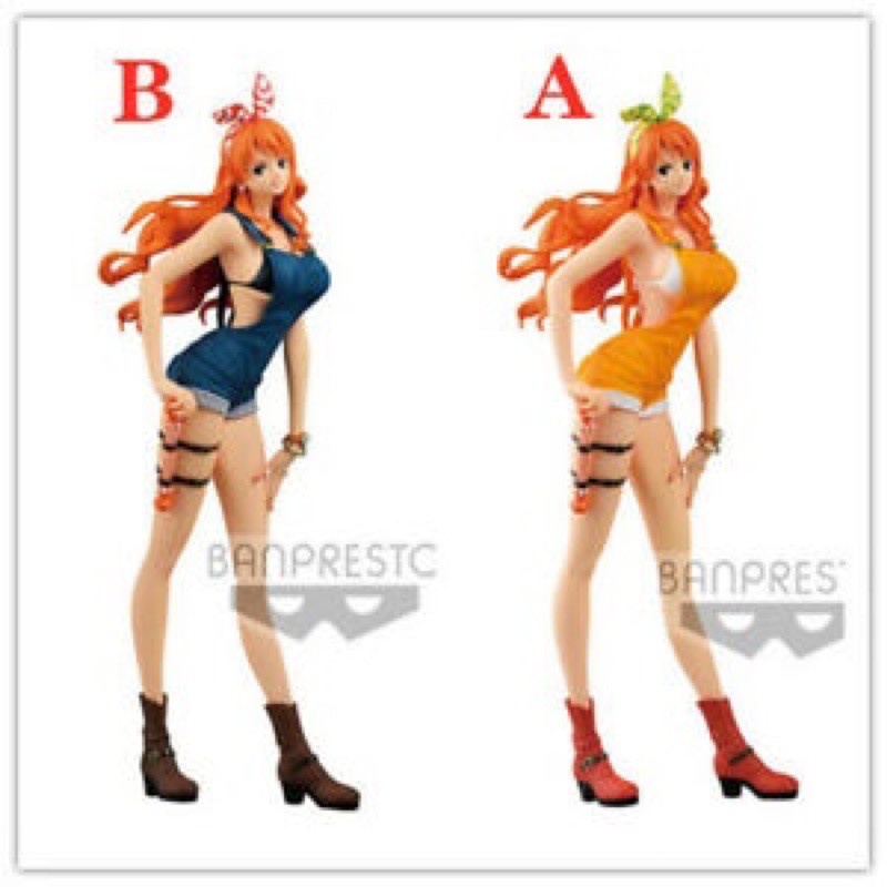 Banpresto One Piece Stampede Glitter Glamours Nami Ver A Shopee Malaysia