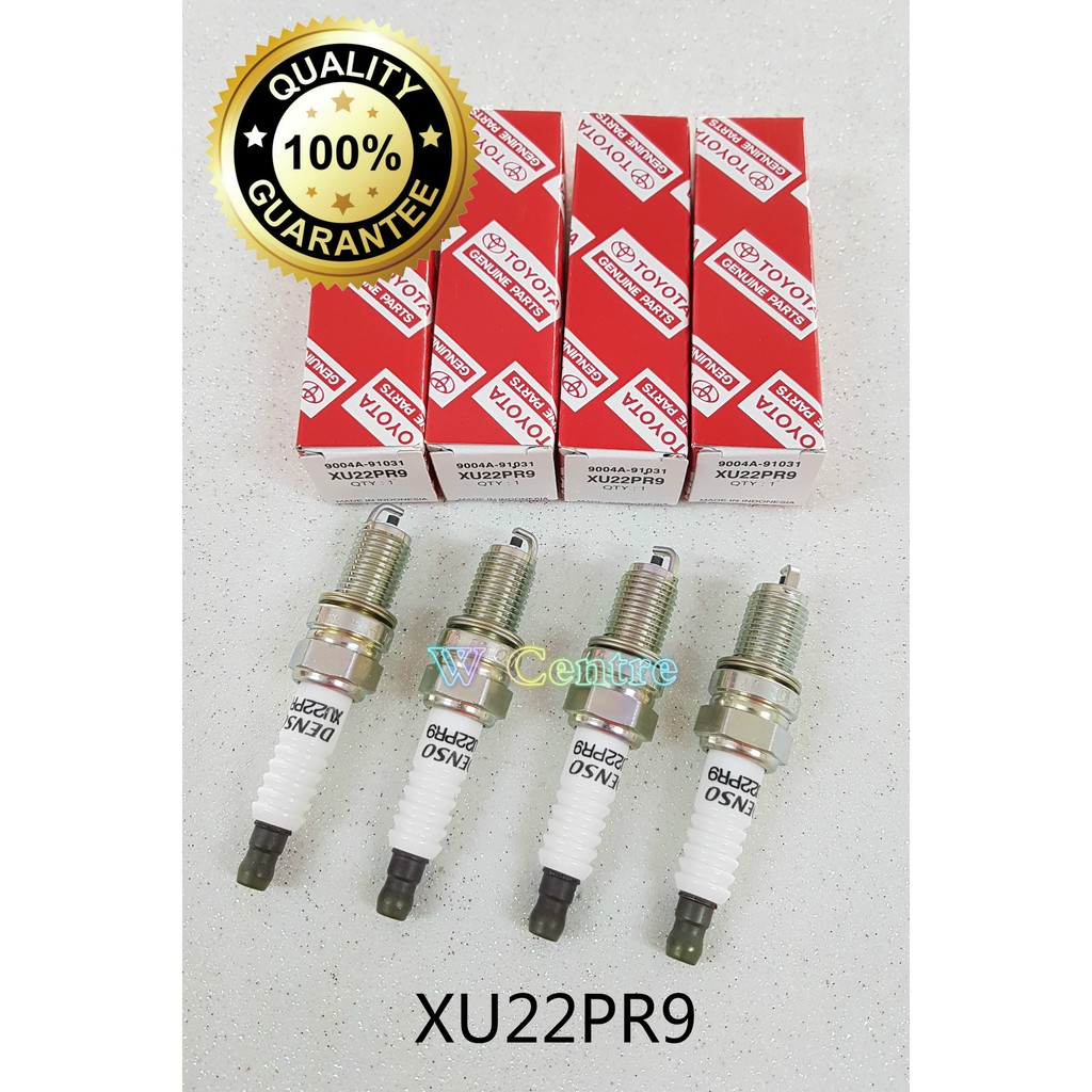 Toyota Plug XU22PR9 (1set 4pcs) | Shopee Malaysia
