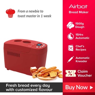 Image of Airbot Bread Maker BM3800 Size XL 3.8LB Dual Blade Breakfast Machine