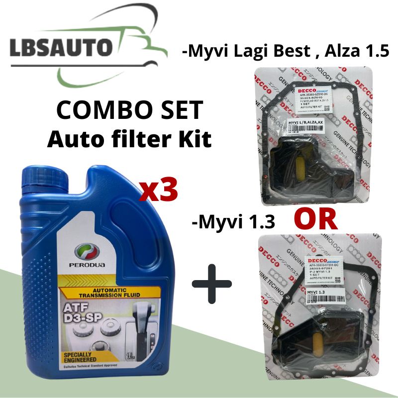 Perodua Auto Transmission Fluid ATF D3SP GearBox Oil (3/4 Botol