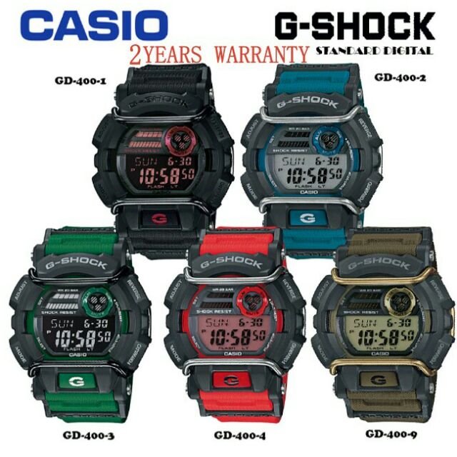 casio gd 400 review