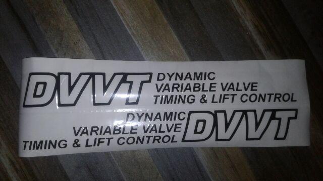 DVVT Sticker PERODUA MYVI / VIVA / AXIA / BEZZA  Shopee 