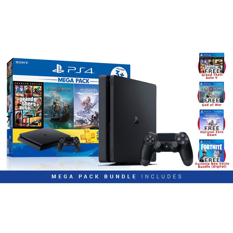 ps4 slim 1tb mega pack 2 bundle