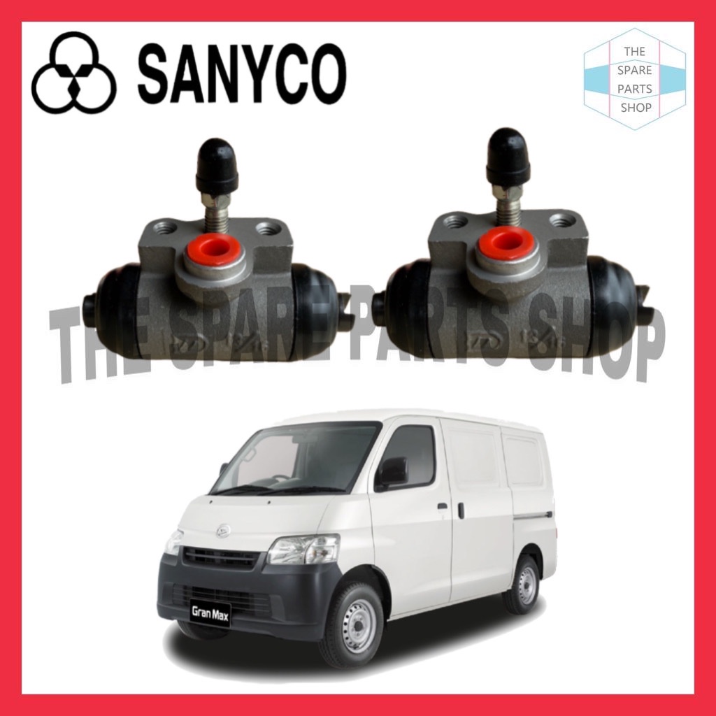 Daihatsu Gran Max Rear Left Right 13 16 Sanyco Brake Pump Wheel Cylinder 47560 47550 Bz030 Shopee Malaysia