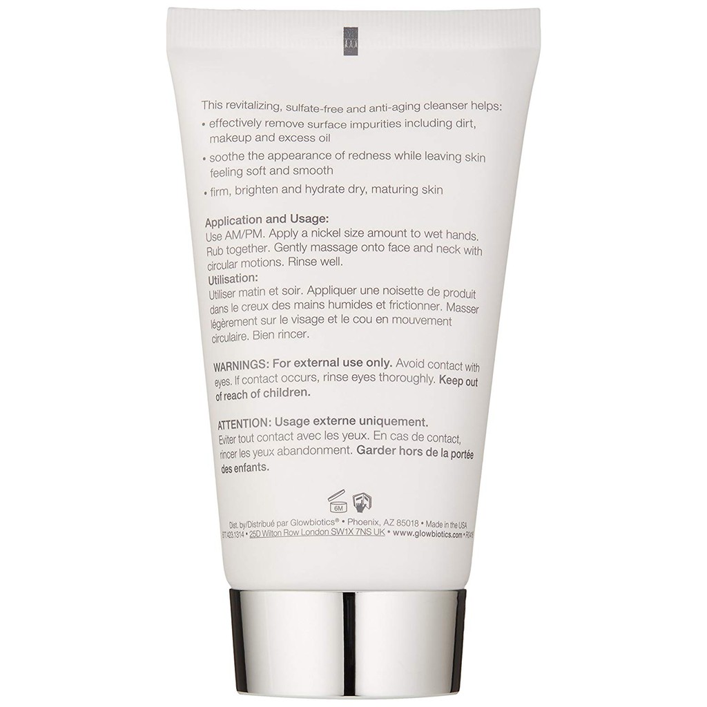 glowbiotics revitalizing cleanser