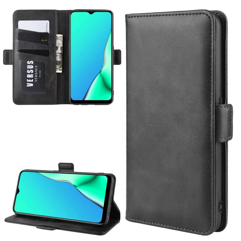 Oppo A9 2020 Case Silicone Tpu Cover Wallet Flip Stand Phone Case Oppo 