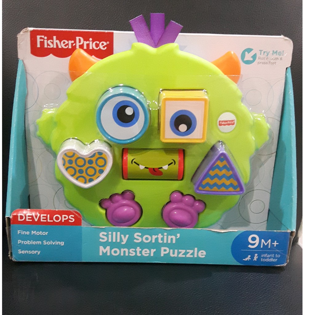 fisher price monster puzzle