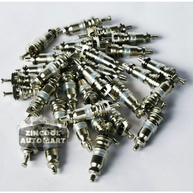 📣 Schrader Valve Core Air Cond Refrigerator Valve Core For R12 R22 R410 ...