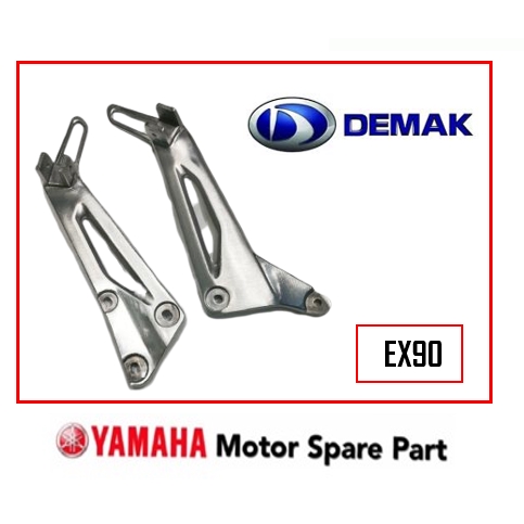 Demak Ex90 Rear Footrest Bracket Tempat Pijak Belakang Kaki Bracket Pemijak Ex 90 Letak Kaki Kunci Footrest Shopee Malaysia