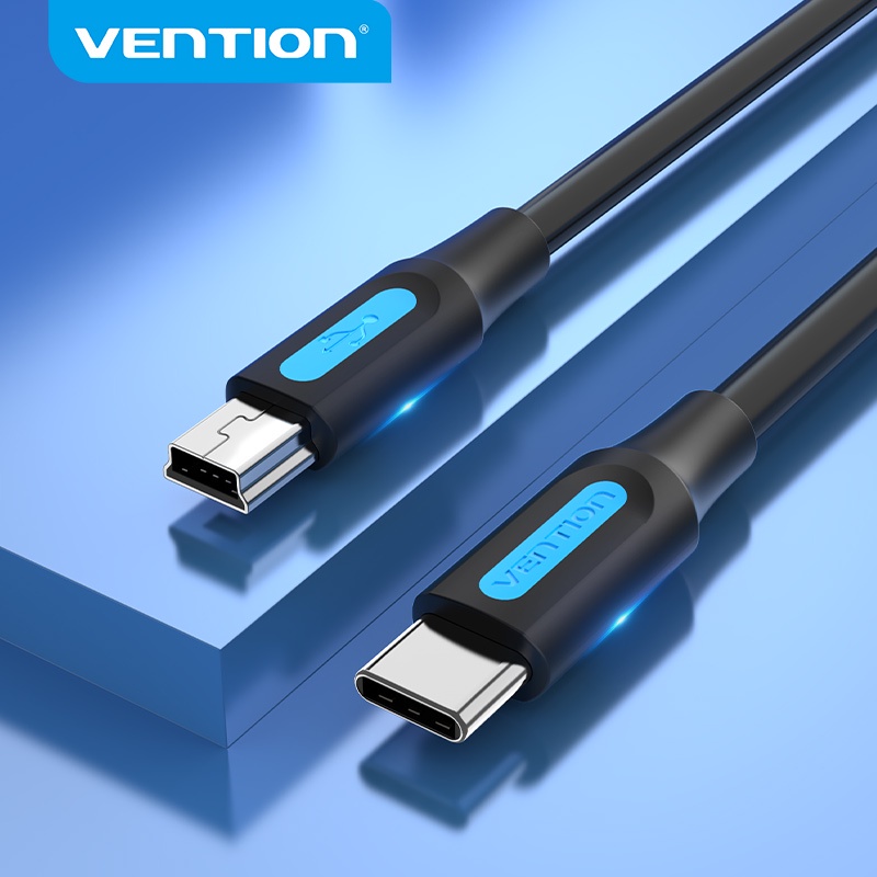 HOT Vention USB C to Mini B Cable for Phone Laptop Carmera DV Car