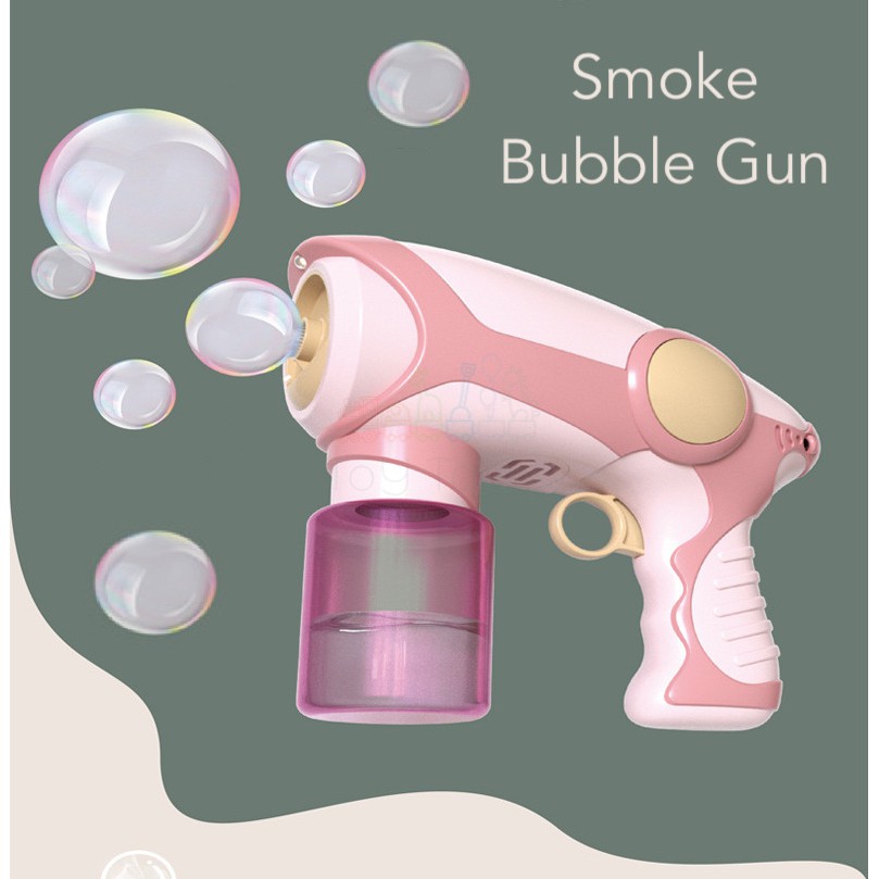 🔥NEW🔥 Smoke Bubble Gun Automatic Bubble Gun with Sound & Light Bubble