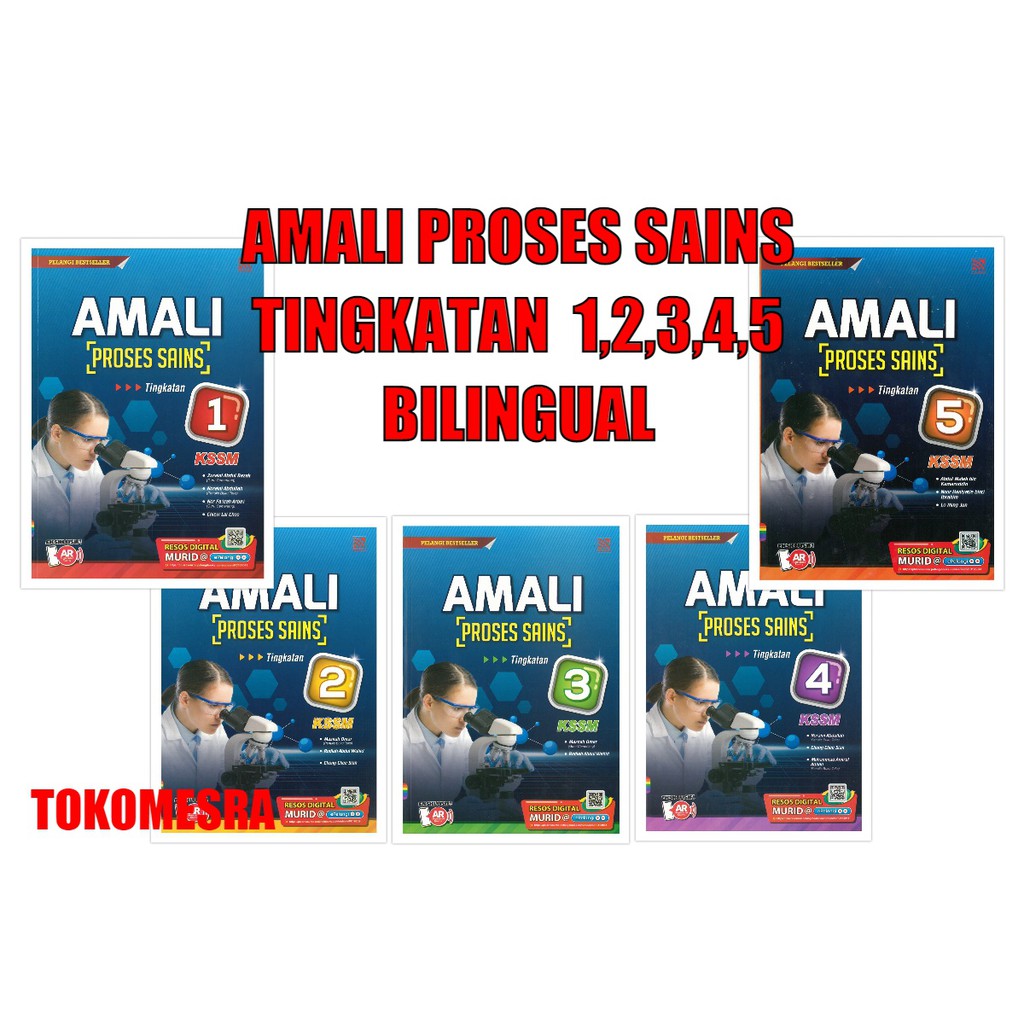 Pelangi Amali Proses Sains Tingkatan 1 2 3 4 5 Bilingual Shopee Malaysia