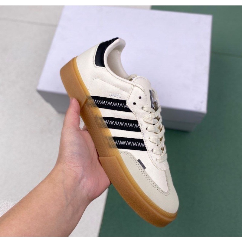 ADIDAS SAMBA OG X OAMC WHITE GUMSOLE PREMIUM | Shopee Malaysia