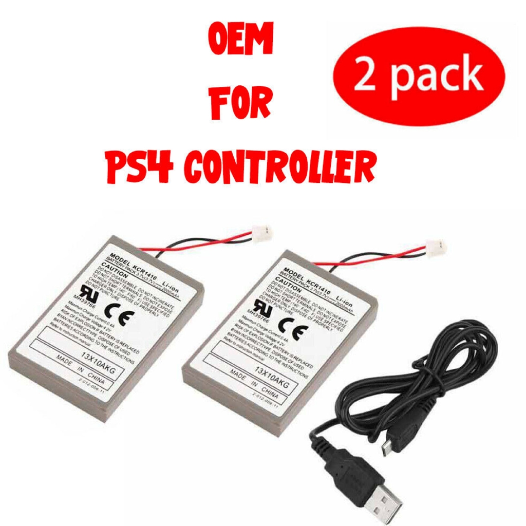 ps4 controller rechargeable battery