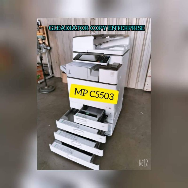 RICOH DIGITAL PHOTOCOPIER MACHINE MPC 3004/4504/5504/5503