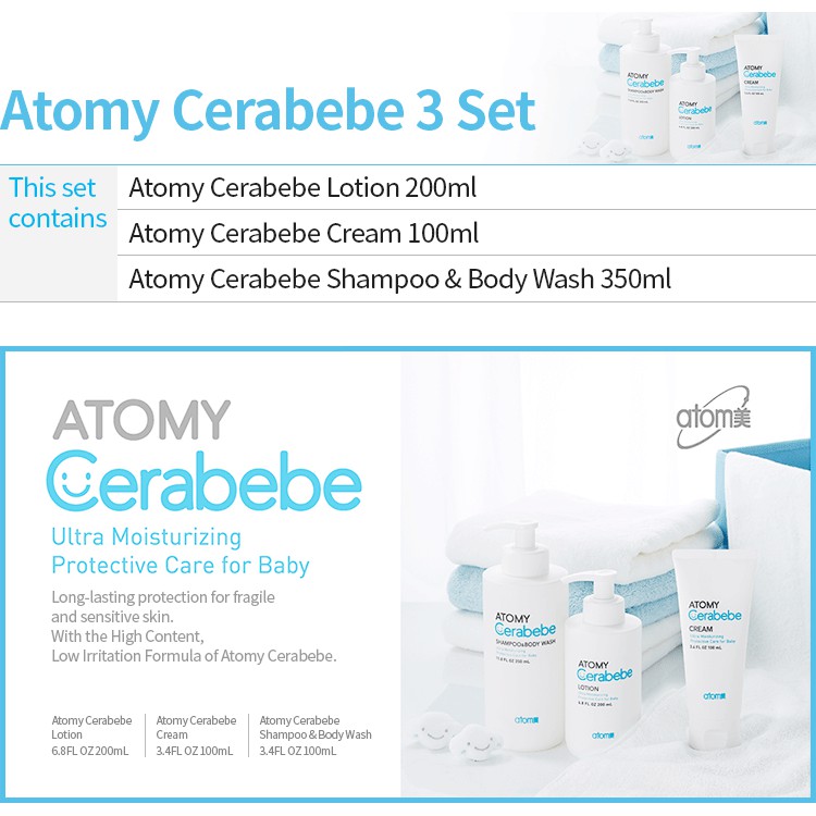 atomy cerabebe shampoo & body wash