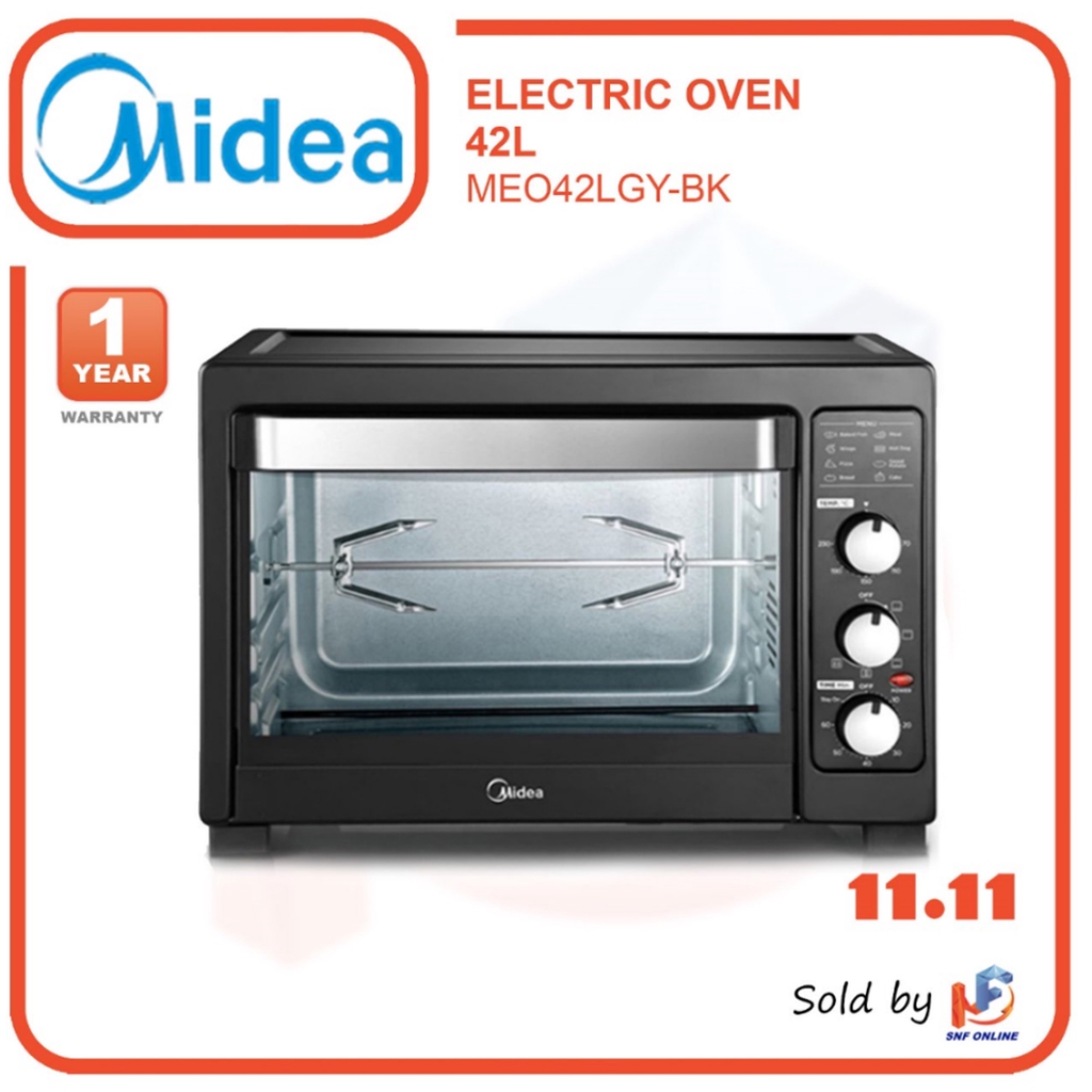 Midea 42l Toaster Oven Meo 42lgy Bk