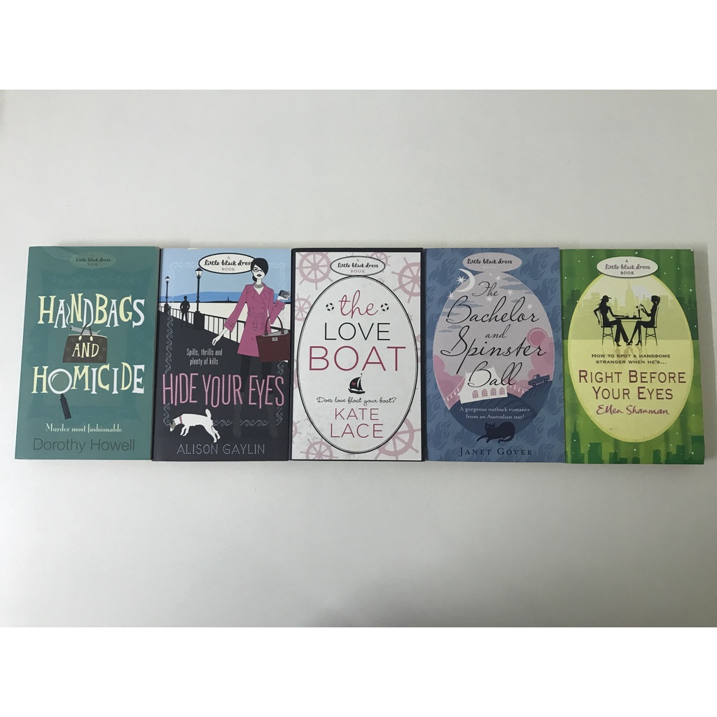 Preloved Little Black Dress Romance Books Bundle 2