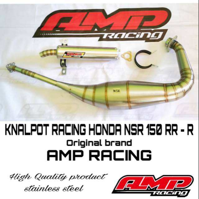 Honda Nsr 150 Rr Racing Exhaust R R Full Stainless Shopee Malaysia