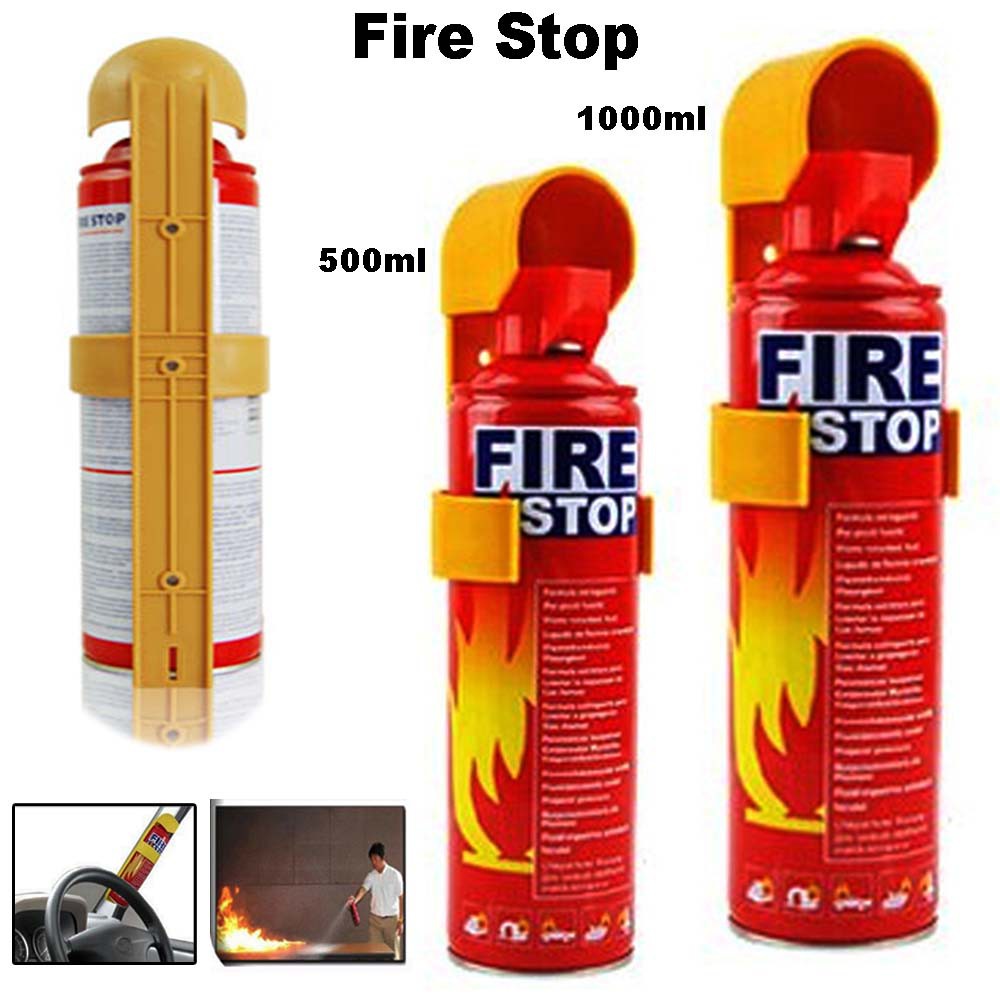 Mini Portable Fire Extinguisher Fire Stop / Pemadam Api Mini Serbaguna  (500ml/1000ml) | Shopee Malaysia