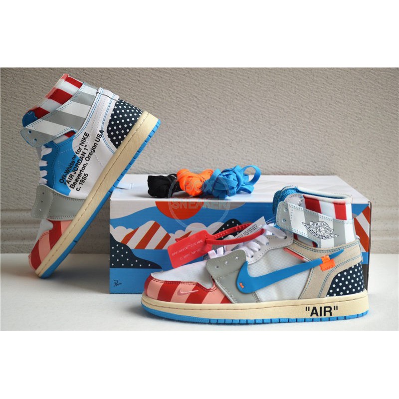 air jordan 1 off white parra