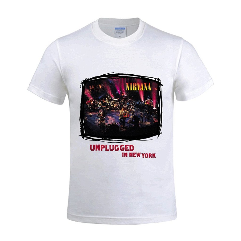 Charcoal Nirvana MTV Unplugged in New York T Shirt