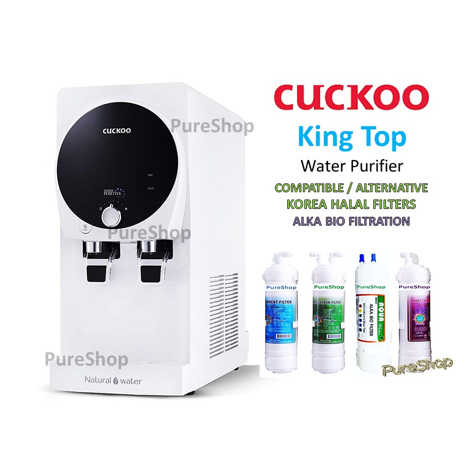 Compatible Cuckoo King Top Water Dispenser Picogram Purifier Korea Halal Filter Uf Membrane Alkaline Shopee Malaysia