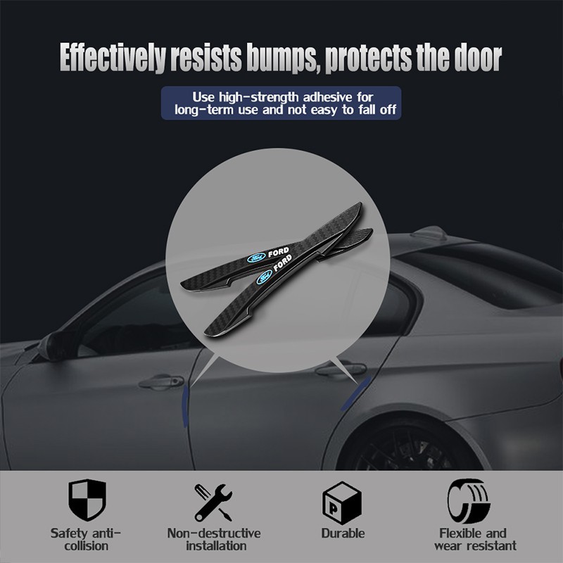 4x Car Door Edge Guard Strip Anti-scratch Rub Protector Anti-collision Trim G