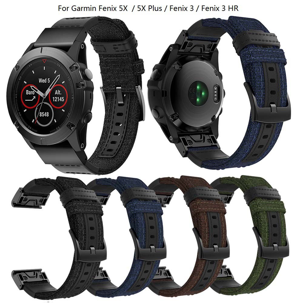 garmin fenix 5x plus quickfit bands