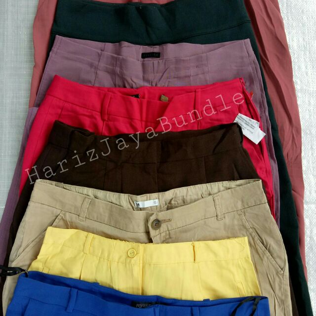 Bundle Vintage Pants Pluss Size Shopee Malaysia